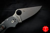 Spyderco Para 3 Folder- Dark Gray G-10 Handle- Stonewash Maxamet Steel C223GPDGY