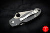 Spyderco Para 3 Folder- Dark Gray G-10 Handle- Stonewash Maxamet Steel C223GPDGY