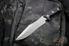 Microtech Arbiter Fixed Blade- Black Handle- Apocalyptic Finish Blade 104-10 AP