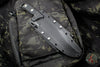 Microtech Arbiter Fixed Blade- Black Handle- Apocalyptic Finish Blade 104-10 AP