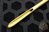 Microtech Tac-P Gold Ti Nitride Spike 112-1 TINS