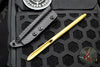 Microtech Tac-P Gold Ti Nitride Spike 112-1 TINS