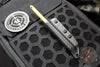Microtech Tac-P Gold Ti Nitride Spike 112-1 TINS