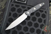 Microtech Socom Alpha- Single Edge- Black Handle- Apocalyptic Plain Edge Blade 113-10 AP