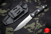 Microtech Socom Alpha Black Single Edge Fixed Blade 113-11