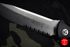 Microtech Socom Alpha Black Single Edge Fixed Blade 113-11