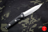 Microtech Socom Alpha Black Single Edge Fixed Blade 113-11