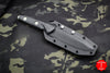 Microtech Socom Alpha Black Single Edge Fixed Blade 113-11