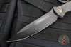 Microtech Socom Alpha Fixed- Single Edge- Carbon Fiber Handle With Black DLC Fixed Blade 113-1 DLCCFS