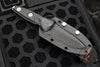 Microtech Socom Alpha Mini Single Edge Fixed Stonewash Part Serrated Blade 113M-11
