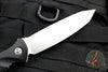 Microtech Socom Alpha Black Tanto Edge Fixed Stonewash Blade 114-10