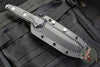 Microtech Socom Alpha Black Tanto Edge Fixed Stonewash Blade 114-10