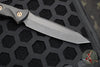 Microtech Socom Alpha- Tanto Edge- Carbon Fiber Handle With Black DLC Fixed Blade 114-1 DLCCFS
