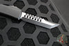 Microtech Ultratech OTF Knife- Hellhound- Tactical- Black Handle- Black Blade 119-1 TS
