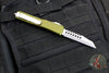 Microtech Ultratech OTF Knife- Warhound- OD Green Handle- Stonewash Blade 119W-10 ODS