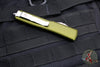 Microtech Ultratech OTF Knife- Warhound- OD Green Handle- Stonewash Blade 119W-10 ODS
