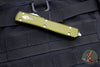 Microtech Ultratech OTF Knife- Warhound- OD Green Handle- Stonewash Blade 119W-10 ODS