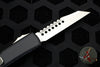 Microtech Ultratech OTF Knife- Warhound- Black Handle- Stonewash Blade 119W-10 S