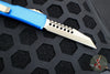 Microtech Ultratech OTF Knife- Warhound- Blue Handle- Bronzed Blade 119W-13 BLS