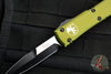 Microtech Ultratech OTF Knife- Bayonet Edge- OD Green handle- Black Blade 120-1 OD