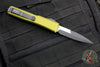 Microtech Ultratech OTF Knife- Bayonet Edge- OD Green handle- Black Blade 120-1 OD