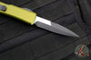 Microtech Ultratech OTF Knife- Bayonet Edge- OD Green handle- Black Blade 120-1 OD
