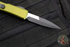 Microtech Ultratech OTF Knife- Bayonet Edge- OD Green handle- Black Blade 120-1 OD