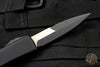 Microtech Ultratech Black Bayonet Edge OTF Knife black Blade and Hardware 120-1 T