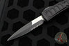 Microtech Ultratech II Stepped OTF Knife- Bayonet Edge- Black Tactical With Black Part Serrated Blade 120II-2 TS