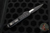 Microtech Ultratech II Stepped OTF Knife- Bayonet Edge- Black Tactical With Black Part Serrated Blade 120II-2 TS