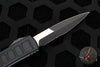 Microtech Ultratech II Stepped OTF Knife- Bayonet Edge- Black Tactical With Black Part Serrated Blade 120II-2 TS