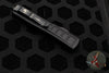 Microtech Ultratech II Stepped OTF Knife- Bayonet Edge- Black Tactical With Black Part Serrated Blade 120II-2 TS