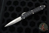 Microtech Ultratech II Stepped OTF Knife- Bayonet Edge- Black With Satin Blade 120II-4 S