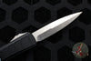Microtech Ultratech II Stepped OTF Knife- Bayonet Edge- Black With Satin Blade 120II-4 S