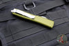 Microtech Ultratech OTF Knife- Single Edge- OD Green- Apocalyptic Blade 121-10 APOD
