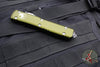 Microtech Ultratech OTF Knife- Single Edge- OD Green- Apocalyptic Blade 121-10 APOD
