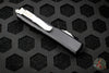 Microtech Ultratech Black Single Edge OTF Knife Stonewash Blade 121-10