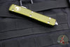 Microtech Ultratech OTF Knife- Single Edge- OD Green Handle- Stonewash Blade 121-10 OD