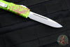 Microtech Ultratech OTF Knife- Single Edge- Zombietech Finished Handle- Stonewash Blade 121-10 Z