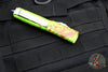 Microtech Ultratech OTF Knife- Single Edge- Zombietech Finished Handle- Stonewash Blade 121-10 Z