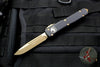 Microtech Ultratech Black Single Edge OTF Knife Bronze Apocalyptic Blade 121-13 AP