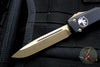 Microtech Ultratech Black Single Edge OTF Knife Bronze Apocalyptic Blade 121-13 AP