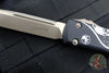 Microtech DEATH CARD Ultratech OTF Knife-Black Handle- Bronzed Apocalyptic Blade 121-13 DCS