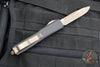 Microtech DEATH CARD Ultratech OTF Knife-Black Handle- Bronzed Apocalyptic Blade 121-13 DCS
