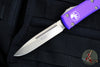 Microtech Ultratech OTF Knife- Single Edge- Purple Handle- Bronzed Finished Blade 121-13 PU