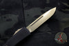 Microtech Ultratech Black Single Edge OTF Knife Bronzed Blade 121-13