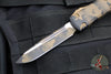 Microtech Ultratech OTF Knife- Single Edge- Coyote Camo Handle- Coyote Camo Finished Plain Blade 121-1 CCS