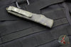 Microtech Ultratech OTF Knife- Single Edge- Olive Camo Handle- Olive Camo Finished Plain Blade 121-1 OCS