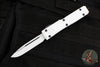 Microtech Stormtrooper Ultratech OTF Knife- Single Edge- White Handle- White Plain Edge Blade 121-1 STD