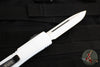 Microtech Stormtrooper Ultratech OTF Knife- Single Edge- White Handle- White Plain Edge Blade 121-1 STD